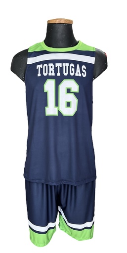 Uniforme Básquetbol Tortugas PM